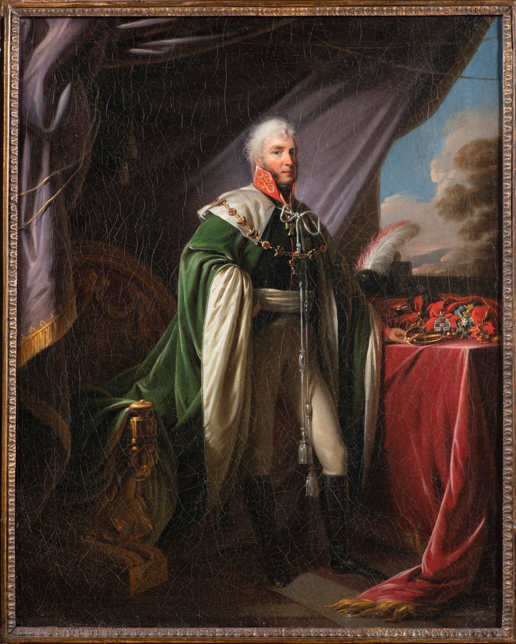 पावेल वासिलिविच चिचागोव का पोर्ट्रेट 1767-1849, 19वीं सदी की पहली तिमाही। द्वारा अज्ञात