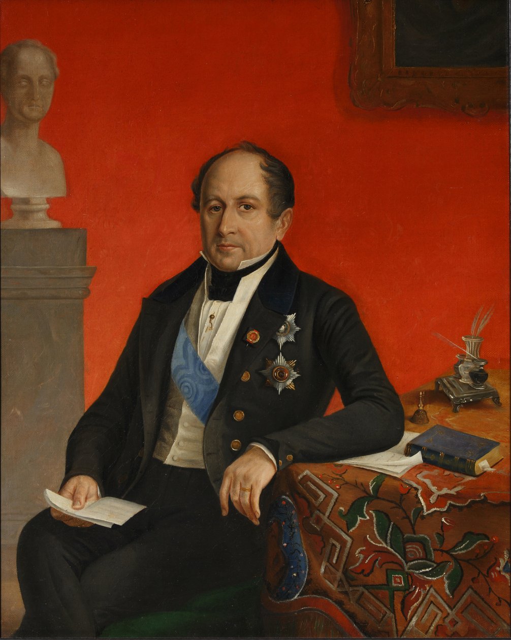 1826 और 1834 के बीच प्रिंस अलेक्जेंडर निकोलायेविच गोलित्सिन 1773-1844 का पोर्ट्रेट द्वारा अज्ञात