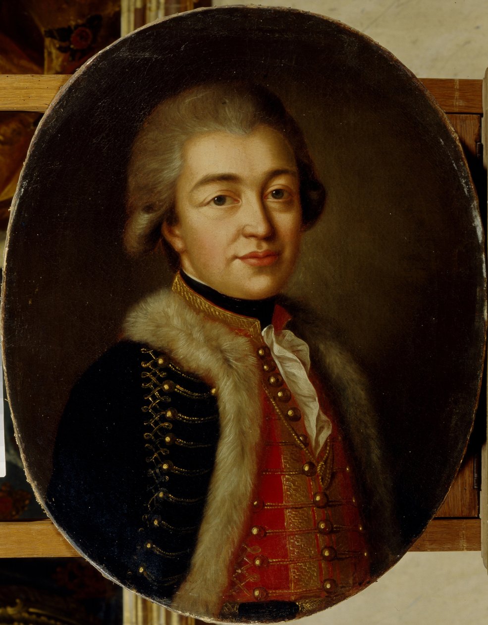 प्रिंस स्टीफन बोरिसोविच कुराकिन का पोर्ट्रेट 1754-1805, 18 वीं शताब्दी का दूसरा भाग। द्वारा अज्ञात