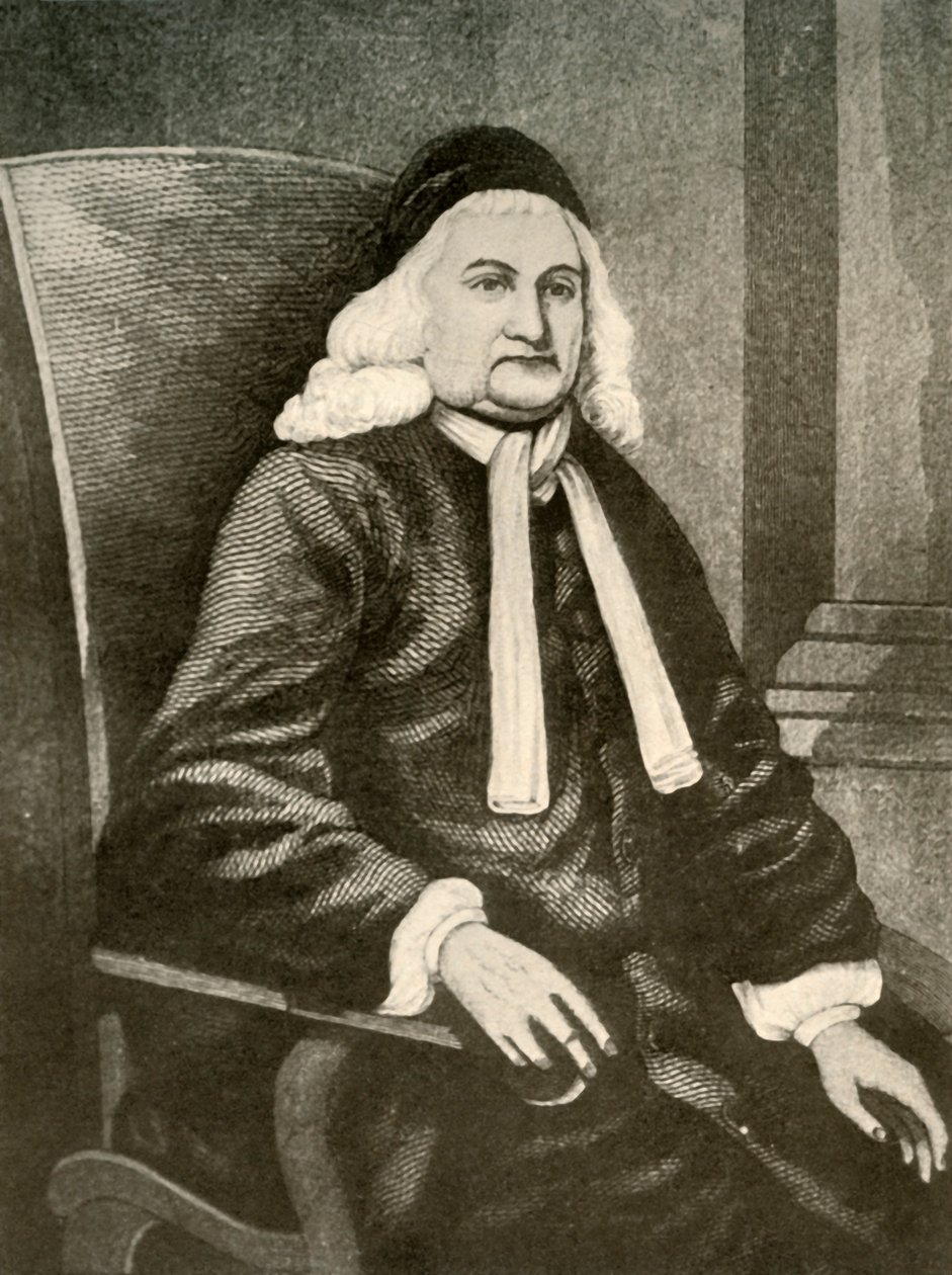 सैम्युअल सीवेल का पोर्ट्रेट, पेरिविग और लॉन्ग कोट में, c1700-1720, 1937। द्वारा अज्ञात