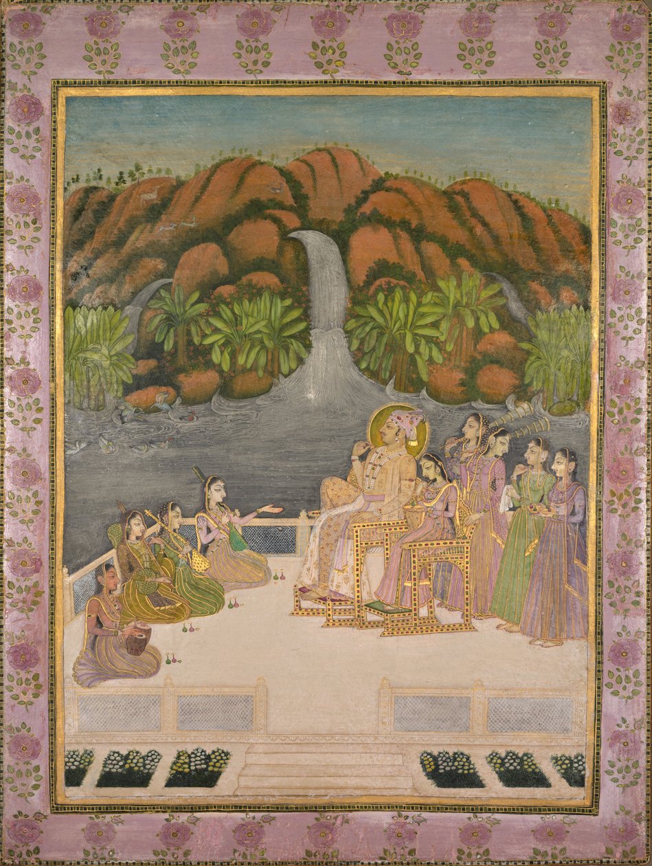 सावंत सिंह के पुत्र सरदार सिंह का चित्रण, 1730-68, सी। 1760। द्वारा अज्ञात