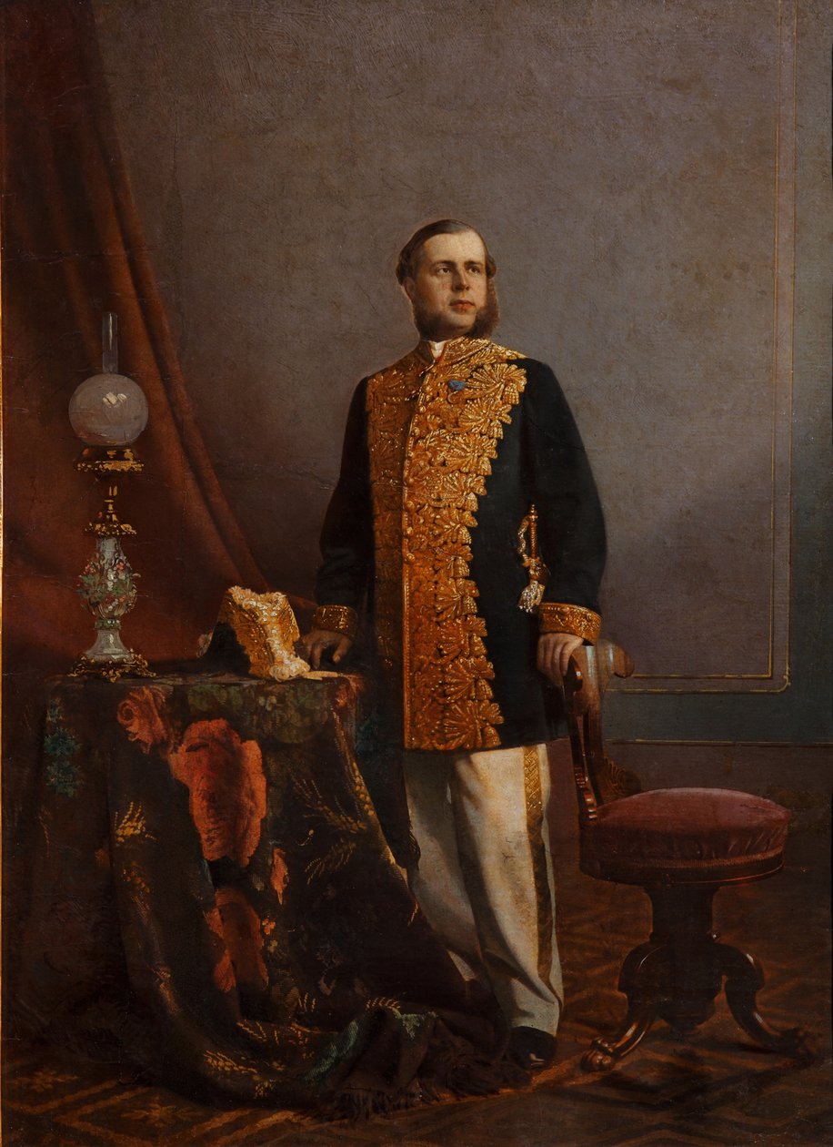 वासिली यूरीविच पॉज़्नानस्की की पोर्ट्रेट 1828-1900, 1860 के दशक द्वारा अज्ञात