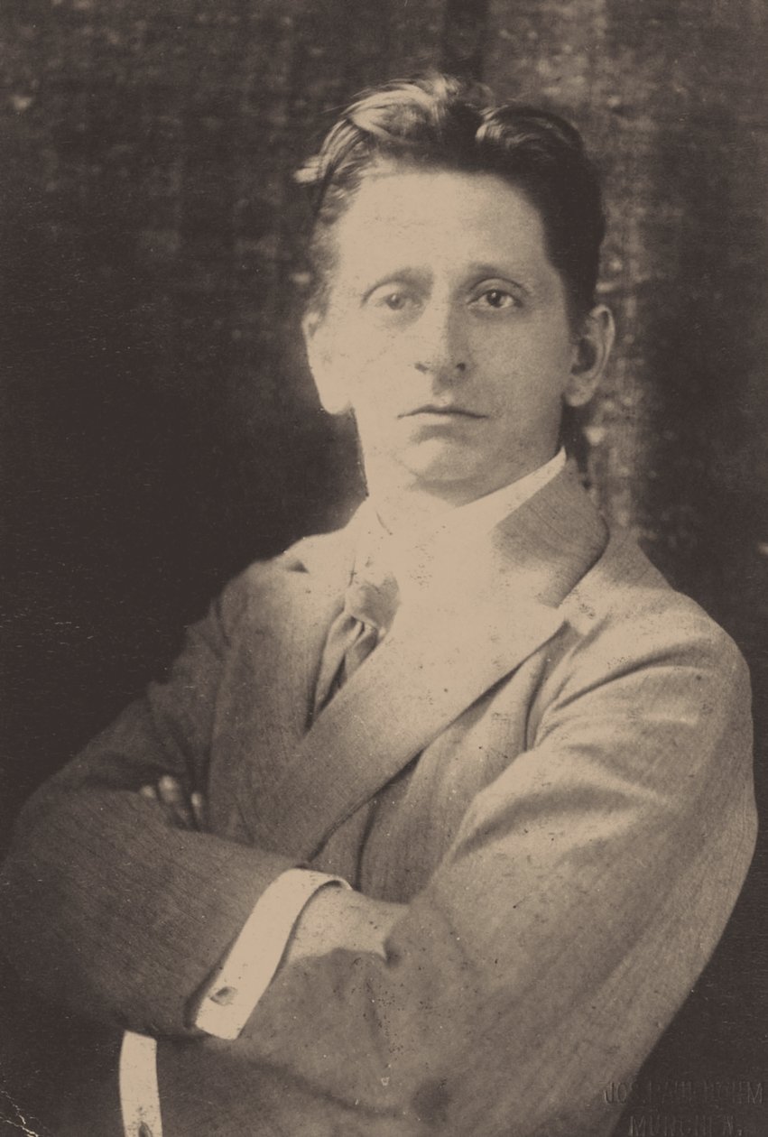 संगीतकार अलेक्जेंडर वॉन जेम्लिंस्की की पोर्ट्रेट 1871-1942। द्वारा अज्ञात