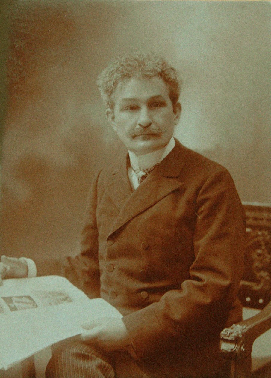 संगीतकार लेओस जानसेक का पोर्ट्रेट 1854-1928, 1904। द्वारा अज्ञात