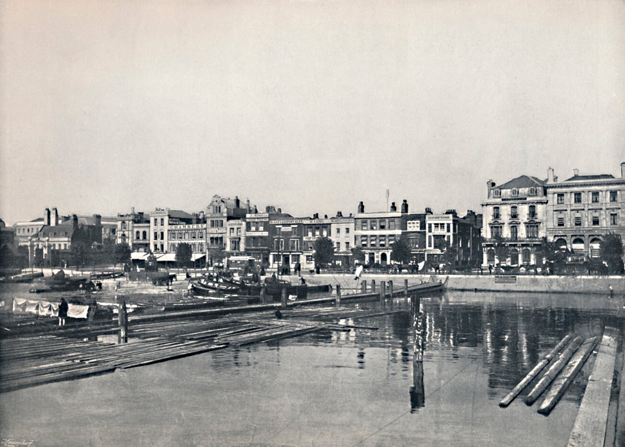 पोर्ट्समाउथ - द हार्ड, 1895 द्वारा अज्ञात
