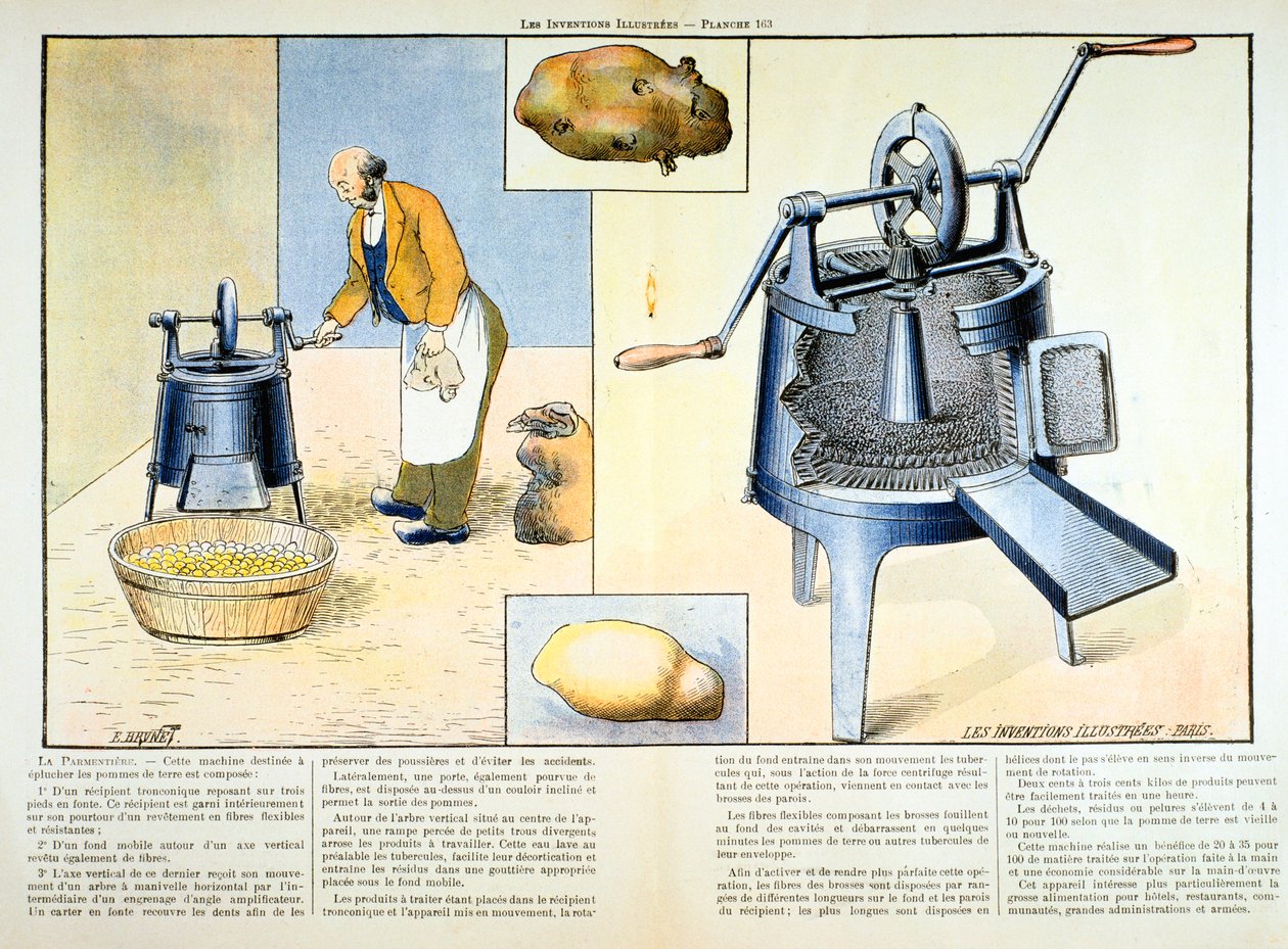 आलू का छिलका, 1899 द्वारा अज्ञात
