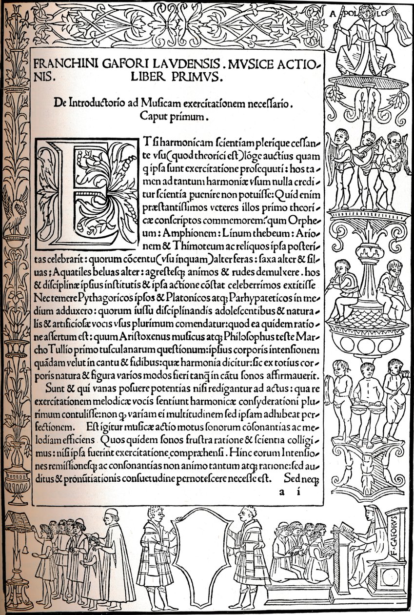 प्रेक्टिका म्यूज़िक, 1496, 1917 द्वारा अज्ञात