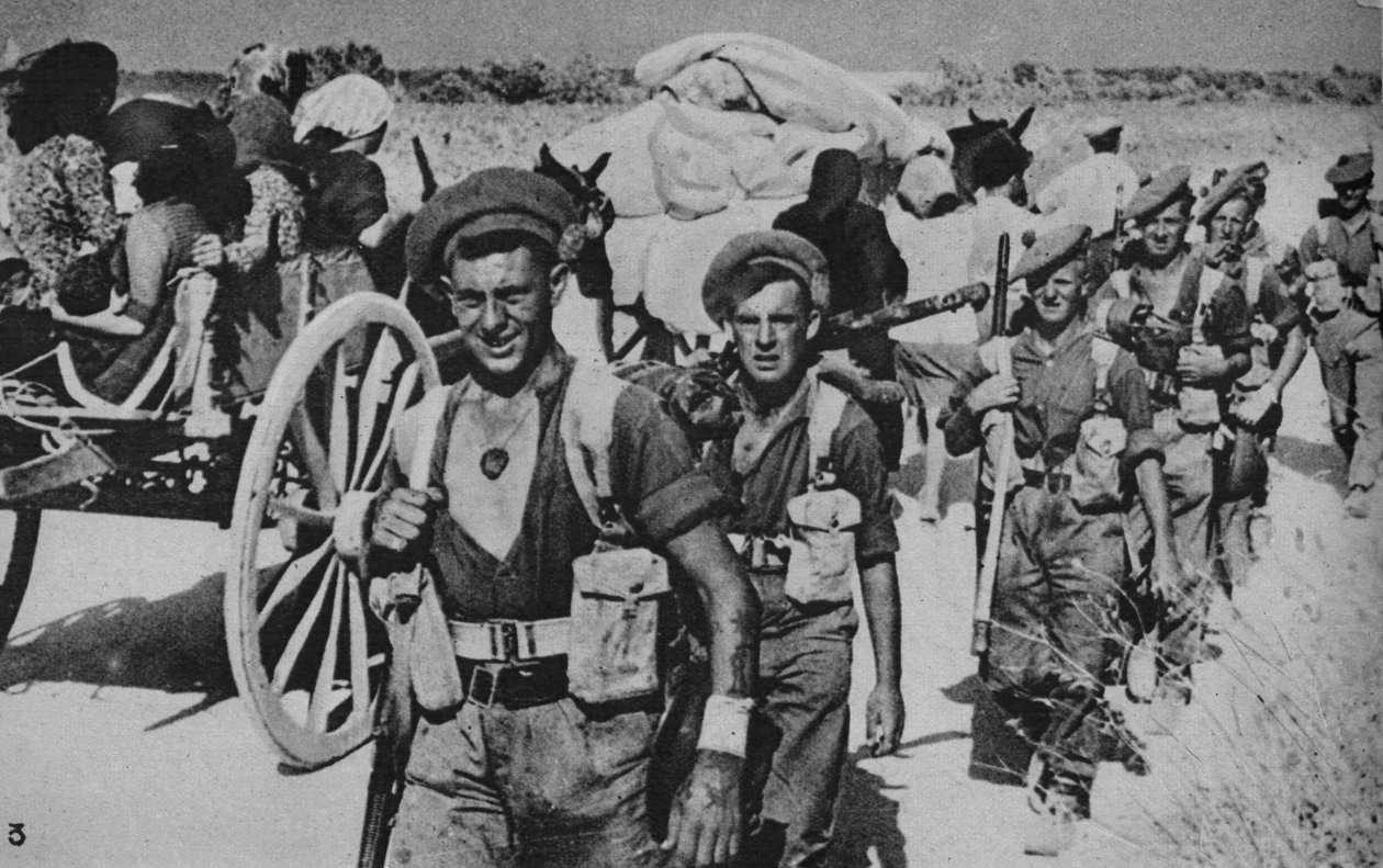 ब्रिजहेड से दबाकर, 1943-44 द्वारा अज्ञात