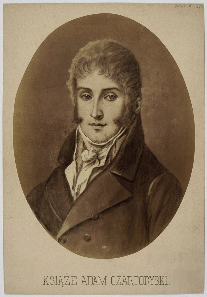 प्रिंस एडम जेरज़ी Czartoryski 1770-1861 द्वारा अज्ञात