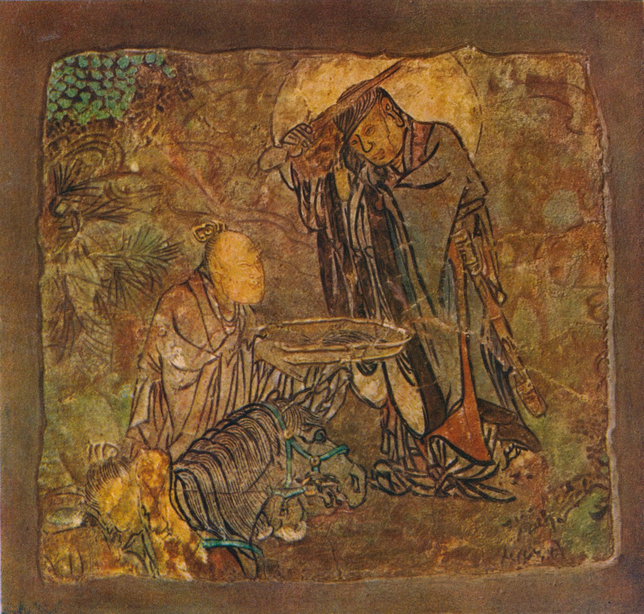 प्रिंस गोटामा गौतम कटिंग ऑफ हेयर, 1934-35 द्वारा अज्ञात
