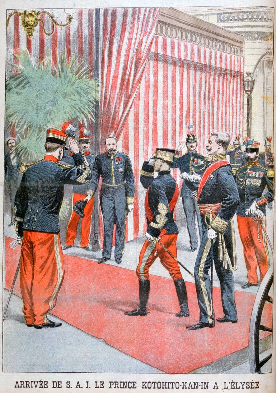 प्रिंस कोटोहिटो कान, ohlysée पैलेस, पेरिस, 1900 में पहुंचने के लिए द्वारा अज्ञात