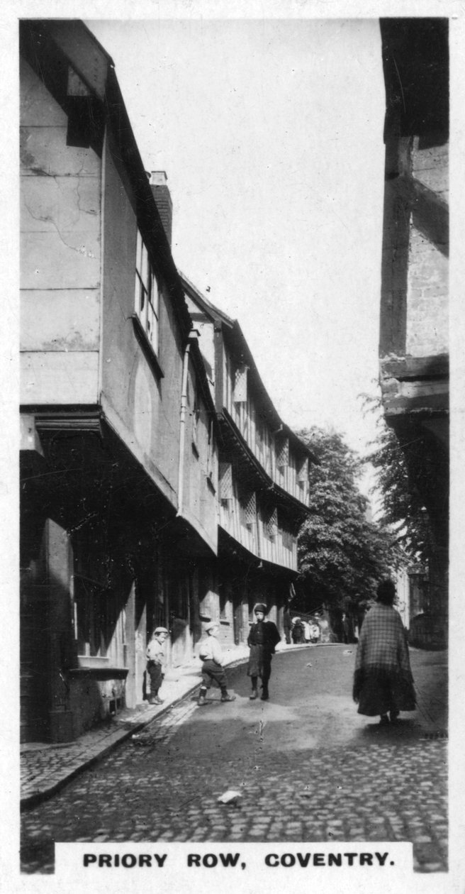 प्रीरी रो, कोवेंट्री, वेस्ट मिडलैंड्स, c1920s द्वारा अज्ञात