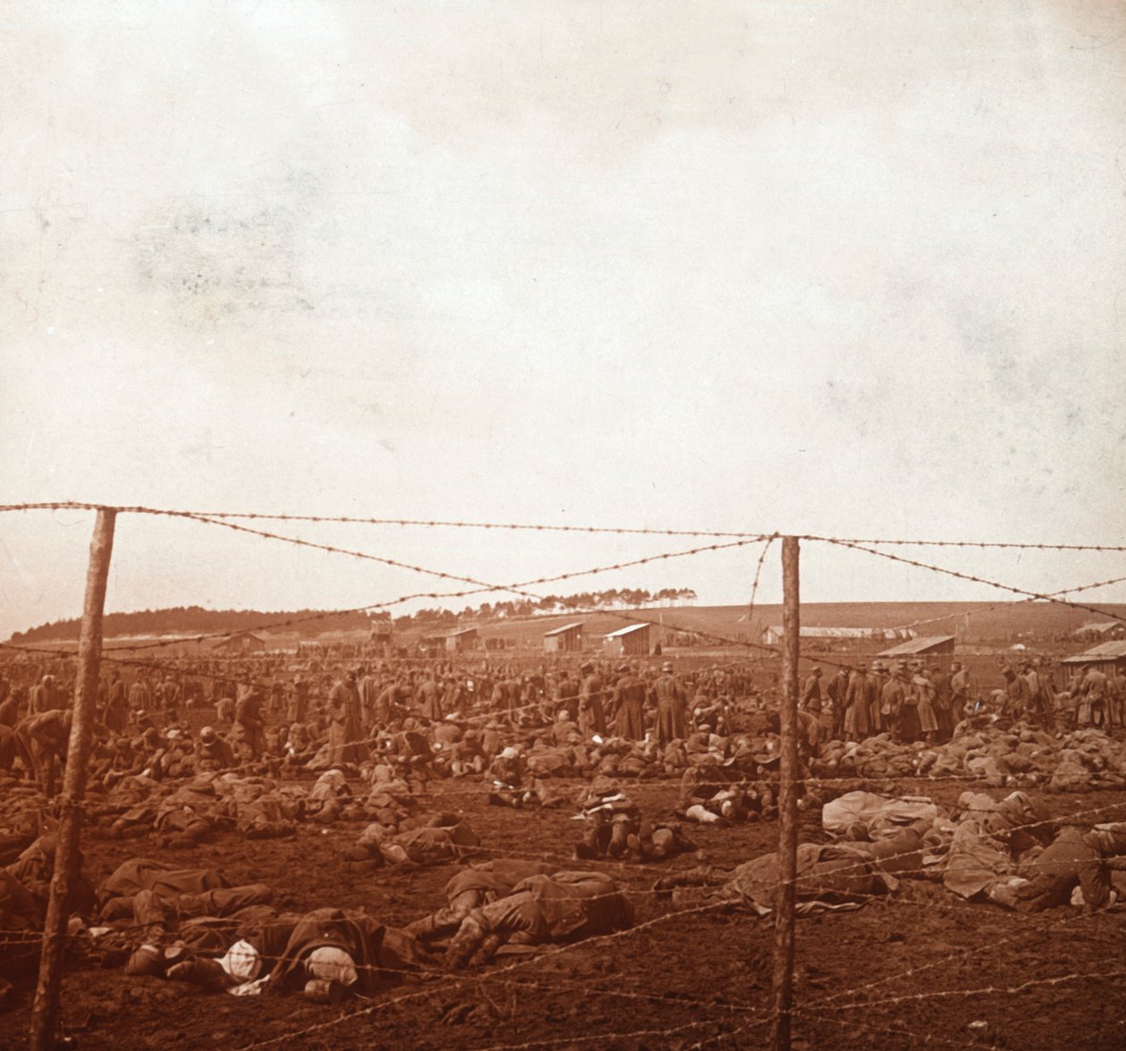 जेल शिविर, c1914-c1918 द्वारा अज्ञात