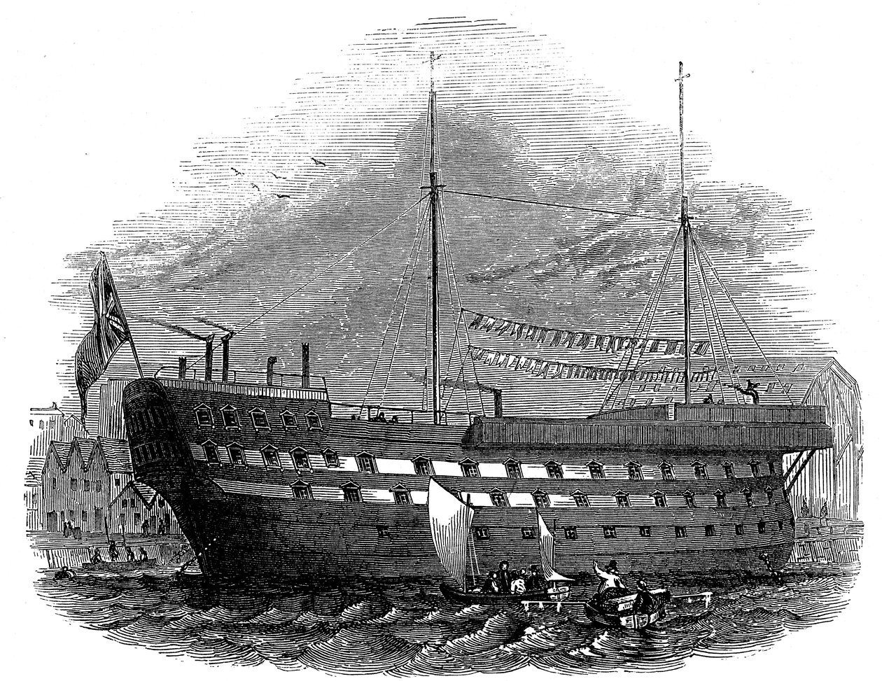 1848 में वूलविच, लंदन में जेल हुलियर योद्धा द्वारा अज्ञात