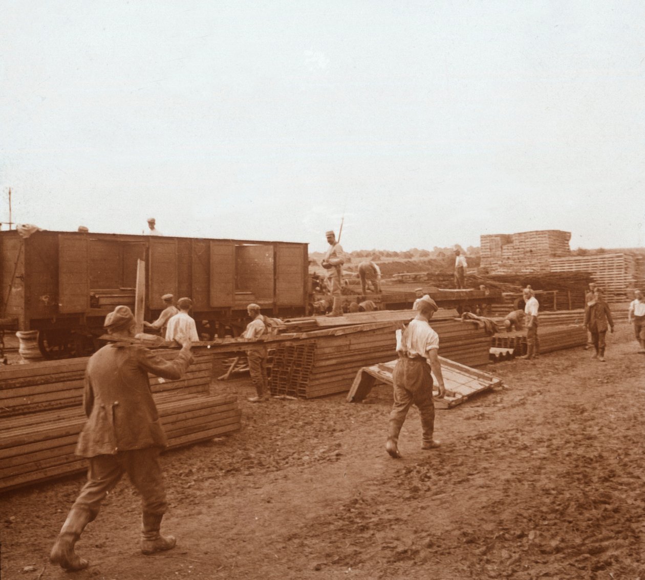 कैदी, जेनरिक, उत्तरी फ्रांस, c1914-c1918 द्वारा अज्ञात