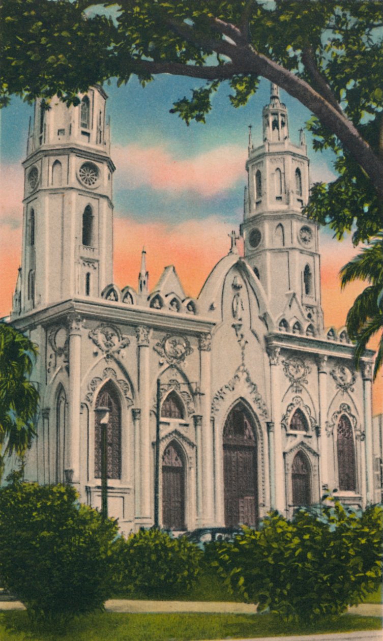 सैन निकोलस डी टॉलेन्टिनो, बैरेंक्विला के प्रोकाथेड्रल, c1940s द्वारा अज्ञात