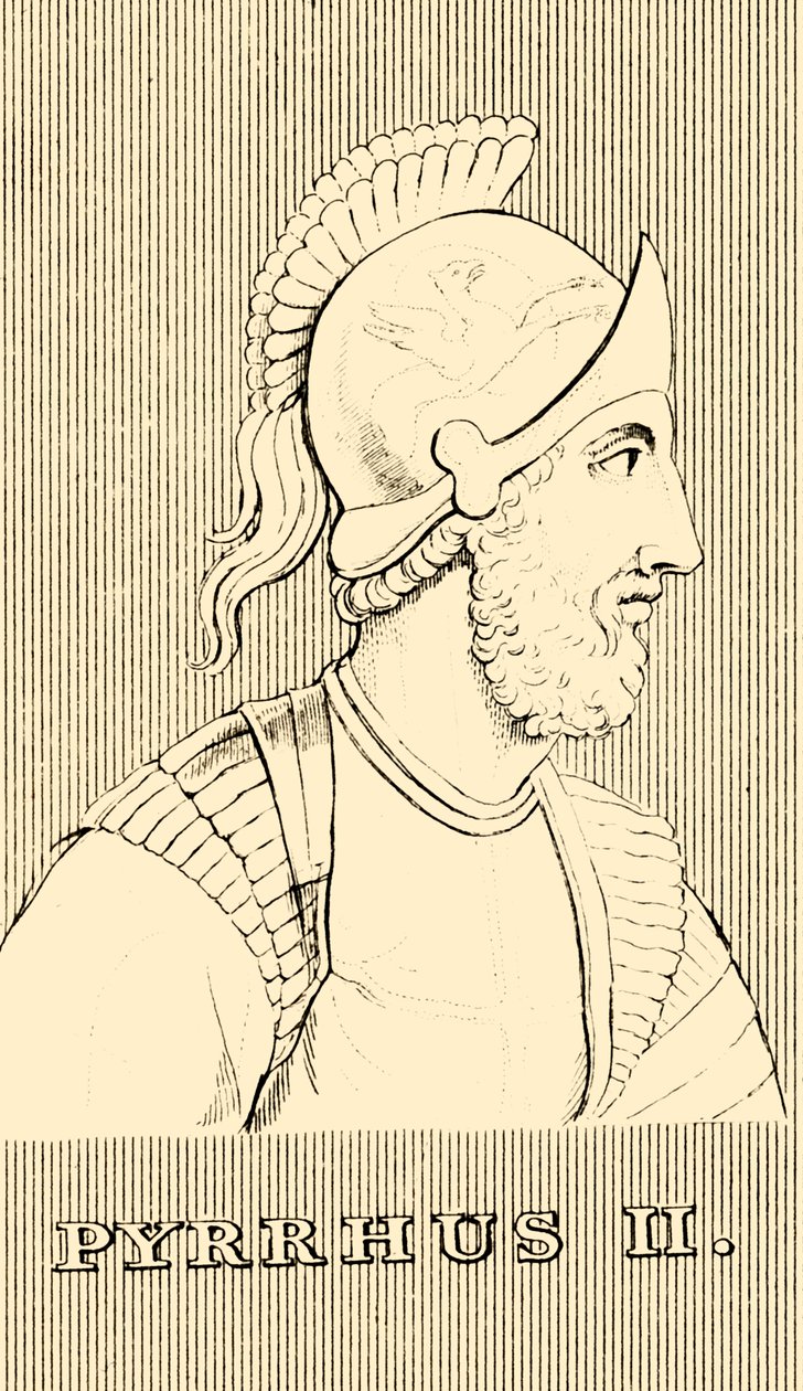Pyrrhus 2, सीए 242-237 ईसा पूर्व 1830। द्वारा अज्ञात
