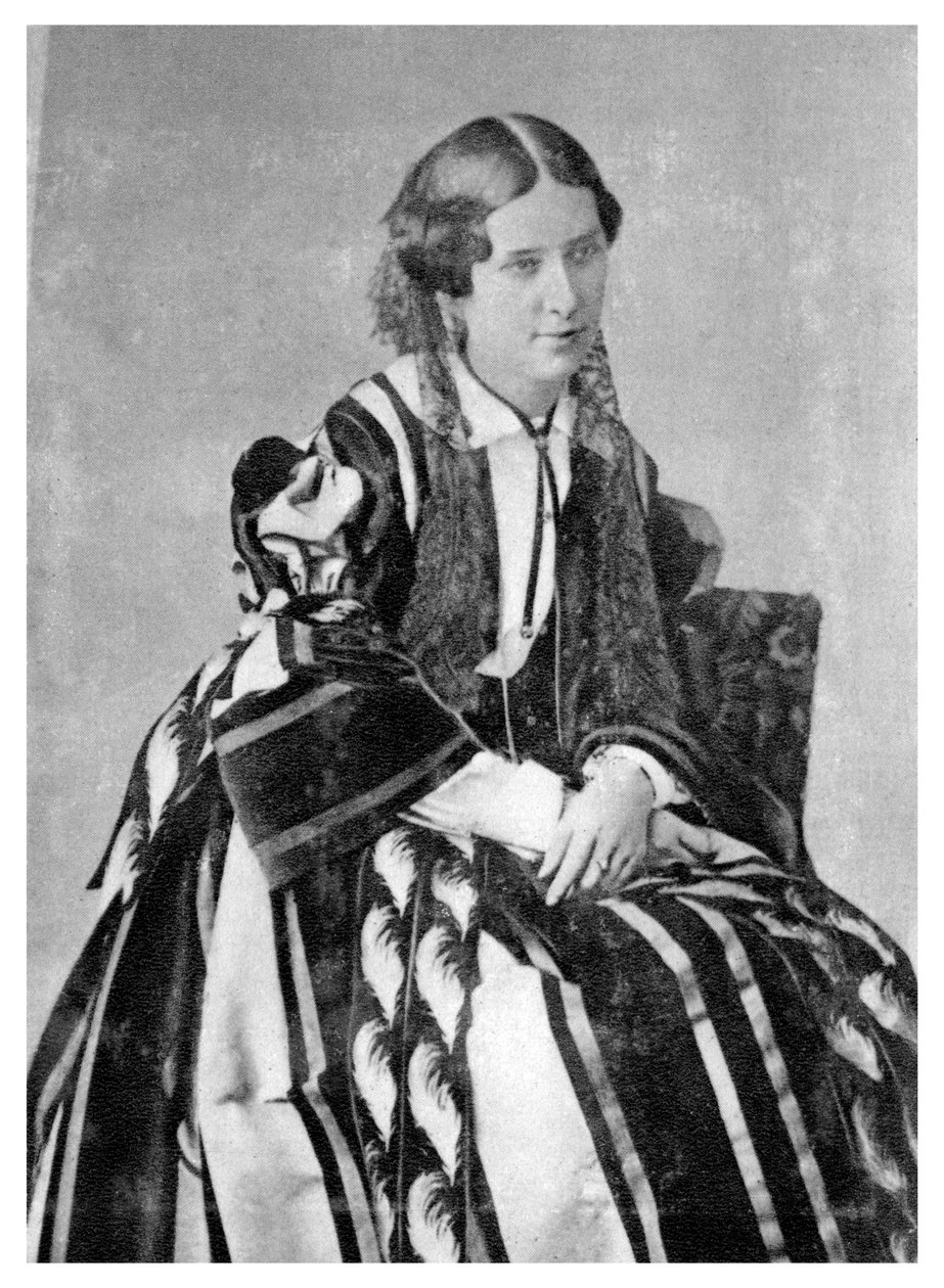 राहेल, फ्रांसीसी अभिनेत्री, c1845-1858 द्वारा अज्ञात