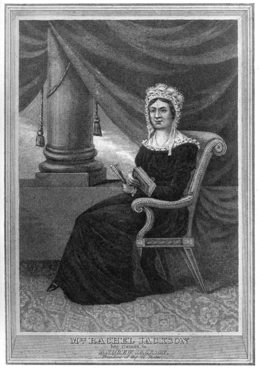 राचेल जैक्सन 1767-1828, फर्स्ट लेडी, 19 वीं शताब्दी 1908 द्वारा अज्ञात