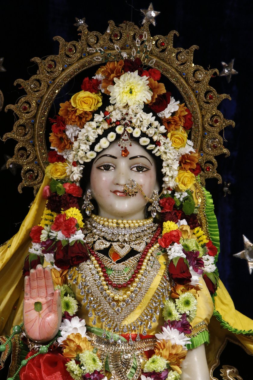 राधा मूर्ति। फ्रांस द्वारा अज्ञात