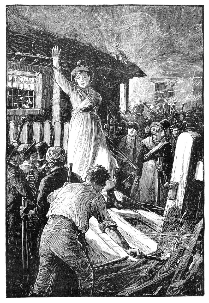रेबेका दंगे, साउथ वेल्स, 1840, 1900 द्वारा अज्ञात