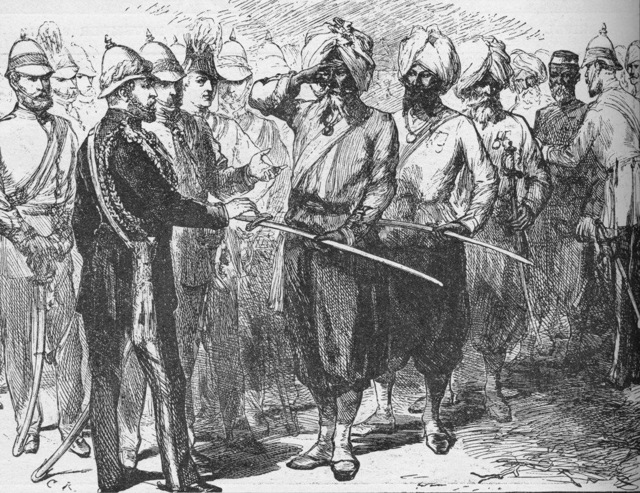 लखनऊ, भारत की रक्षा में बचे लोगों के लिए रिसेप्शन, जनवरी 1876 1908 द्वारा अज्ञात