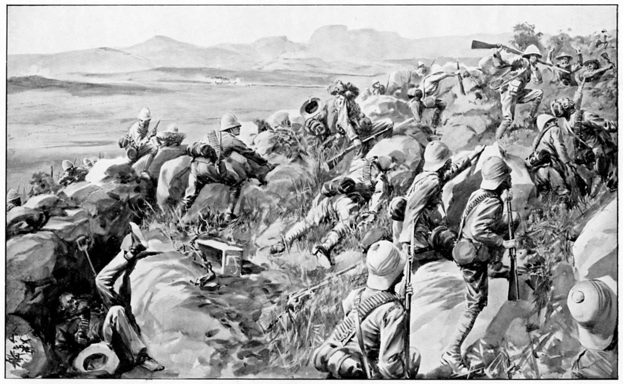 लाडस्मिथ की राहत - 19 फरवरी 1900 को ह्लांगवेन हिल में आखिरी भीड़ द्वारा अज्ञात