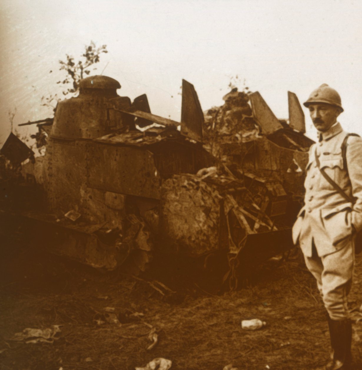 रेनॉल्ट टैंक, c1914-c1918 द्वारा अज्ञात