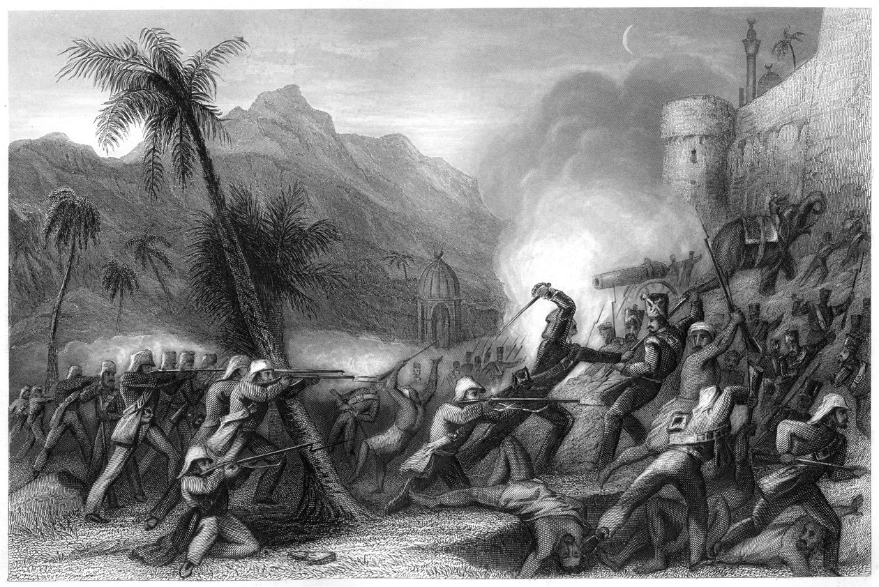 दिल्ली, 1857, सी 1860 से पहले एक छंटनी द्वारा अज्ञात