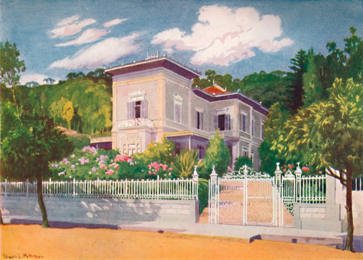 श्री जोसेफ वॉकर का निवास, पेट्रोपोलिस, 1914 द्वारा अज्ञात
