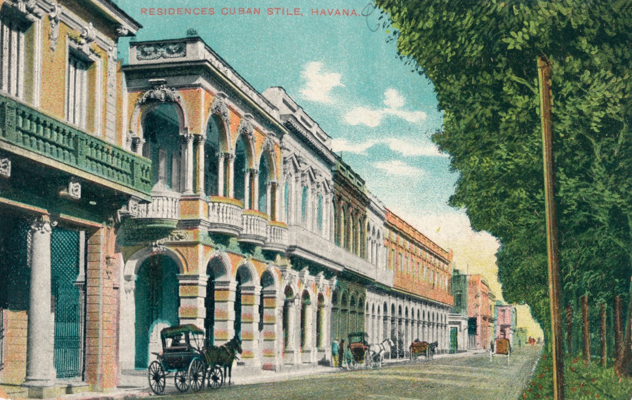 निवास, क्यूबा, c1910 द्वारा अज्ञात