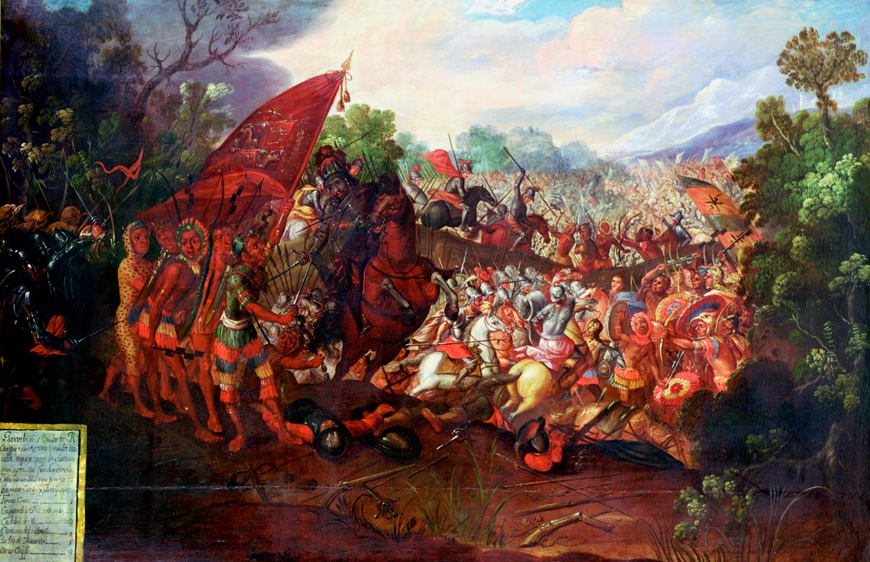 हर्नान्डो कोर्टेस का रिट्रीट टेनोच्टिट्लान, मैक्सिको, 1520 द्वारा अज्ञात