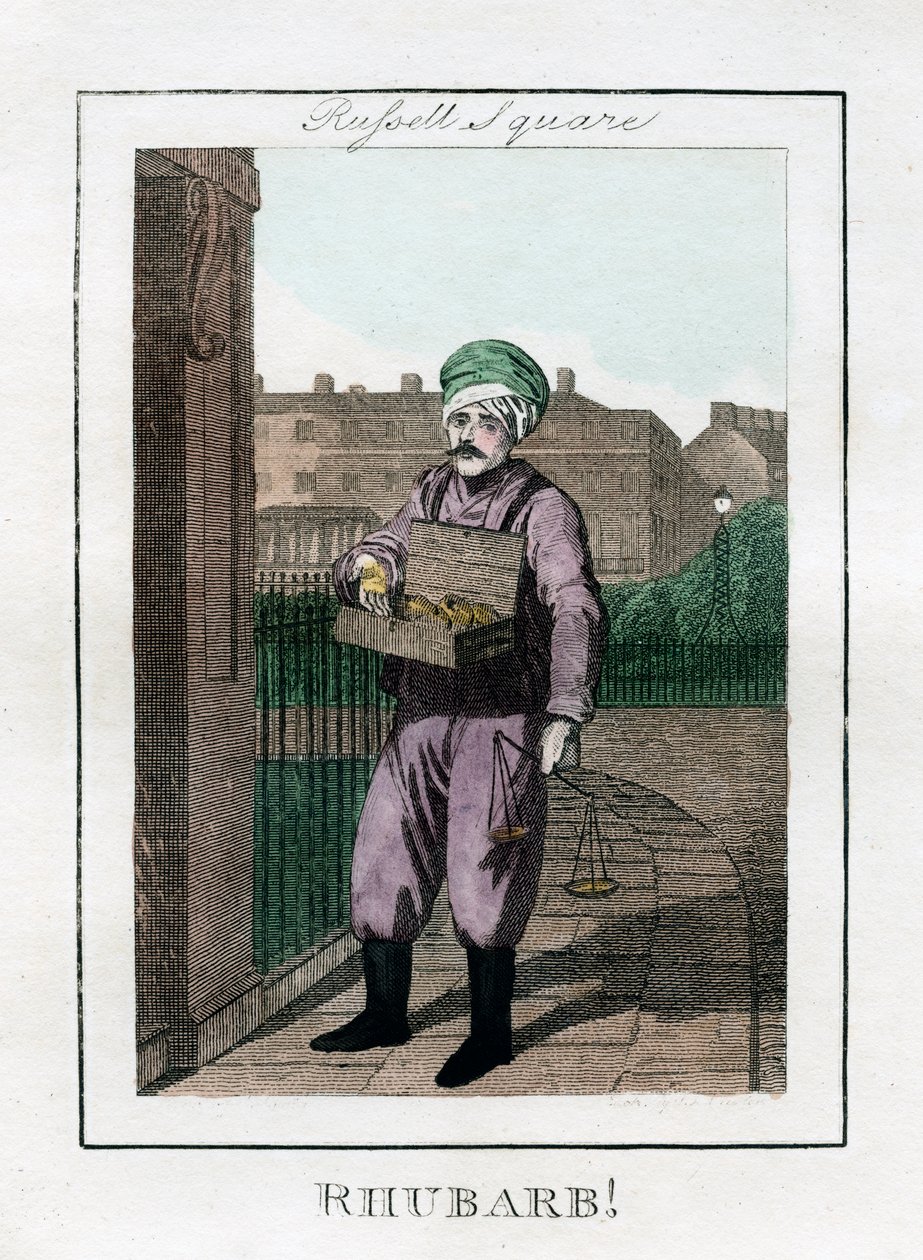 राउरब, रसेल स्क्वायर, लंदन, 1805 द्वारा अज्ञात