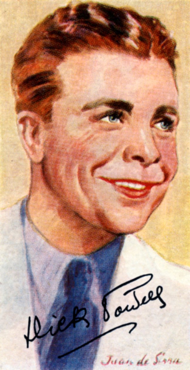 रिचर्ड इविंग डिक पॉवेल, 1904-1963, अमेरिकी गायक, अभिनेता, निर्माता और निर्देशक, 20 वें सेंटु द्वारा अज्ञात