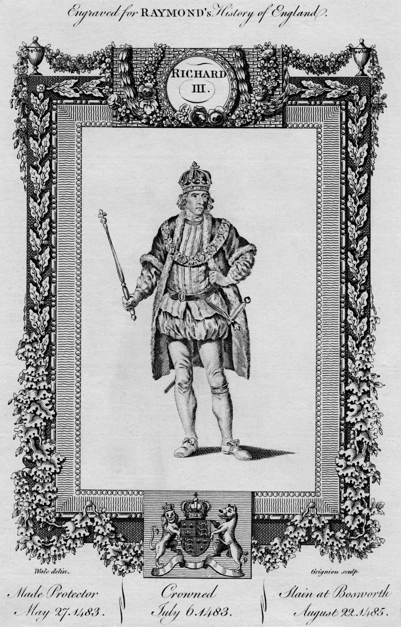 रिचर्ड III, c1787 द्वारा अज्ञात