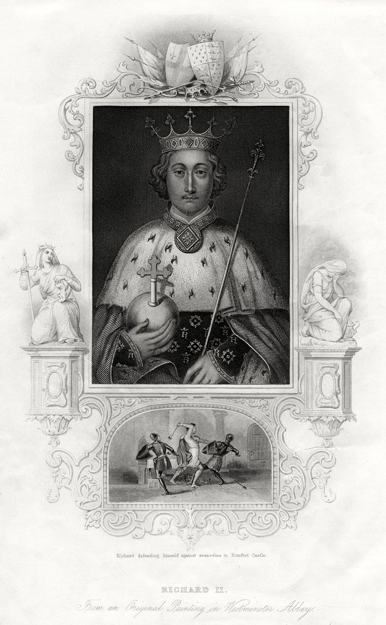 रिचर्ड II, इंग्लैंड का राजा, 1860 द्वारा अज्ञात