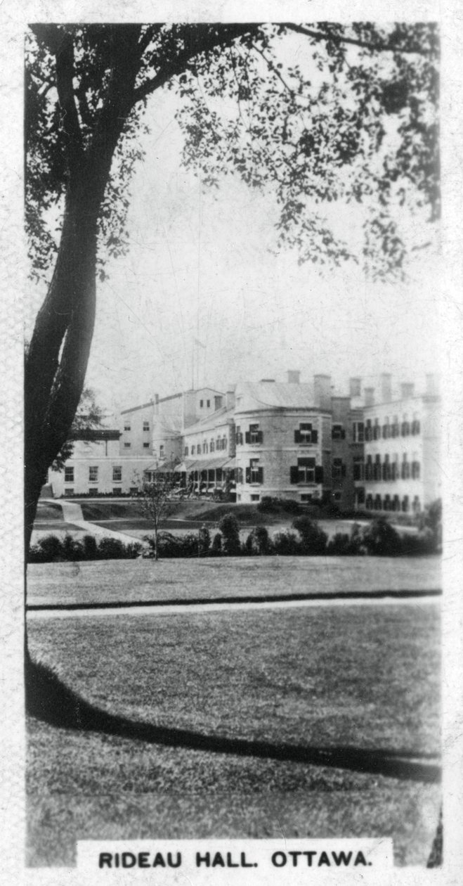 रिड्यू हॉल, ओटावा, कनाडा, c1920s द्वारा अज्ञात