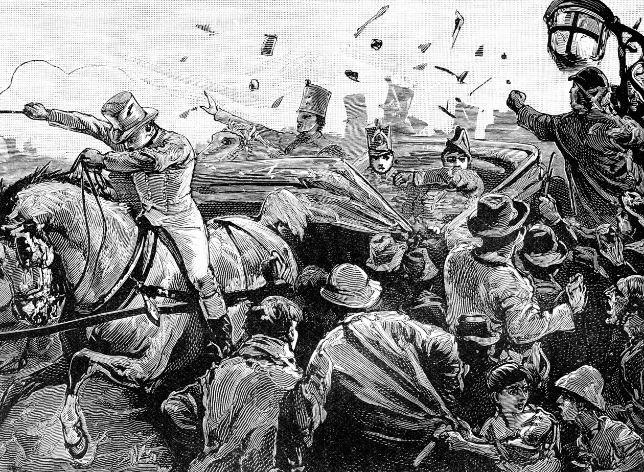 मॉन्ट्रियल, कनाडा में दंगे, 1849, 1900 द्वारा अज्ञात