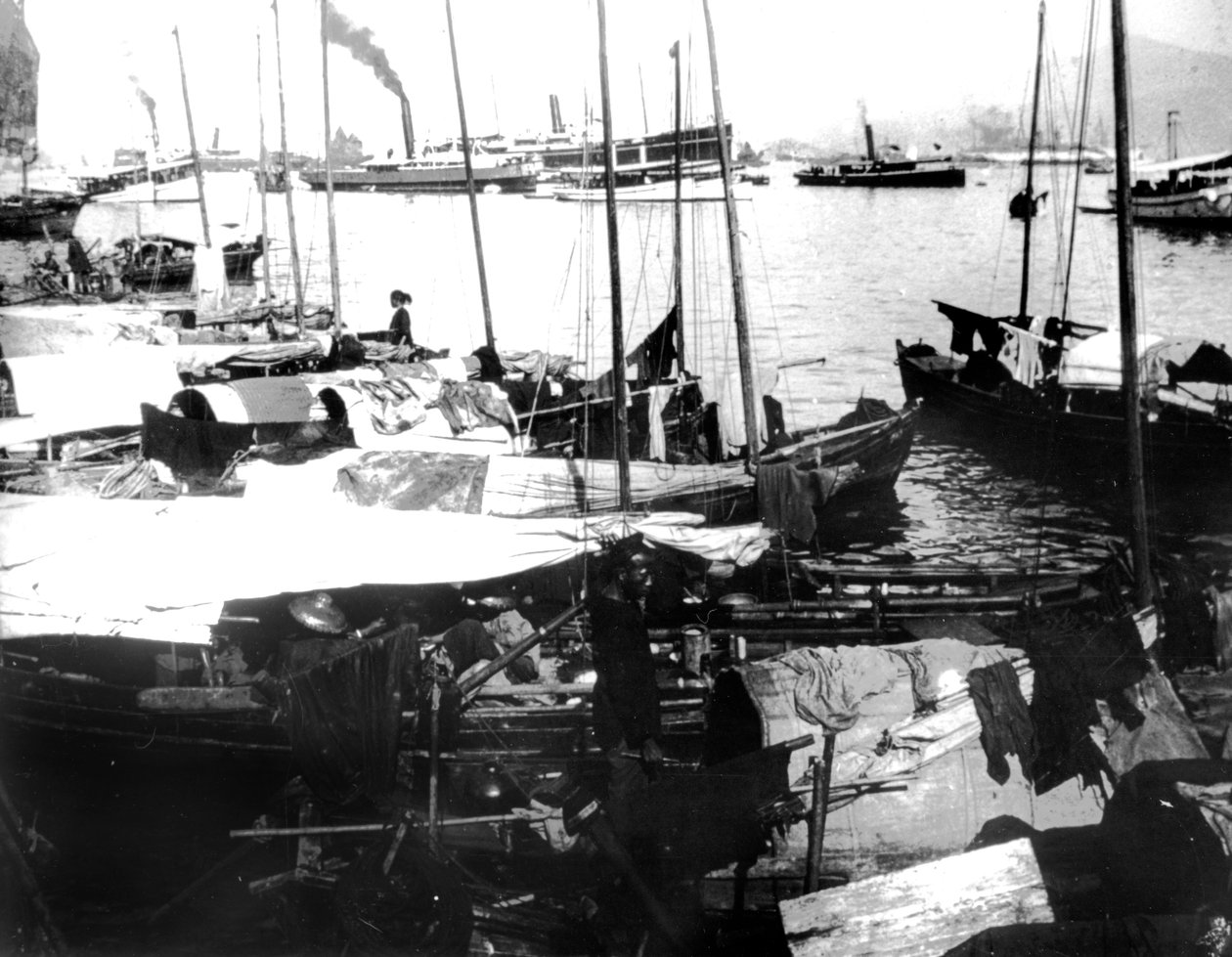 रिवर बोट्स, साइगॉन, 1900 द्वारा अज्ञात