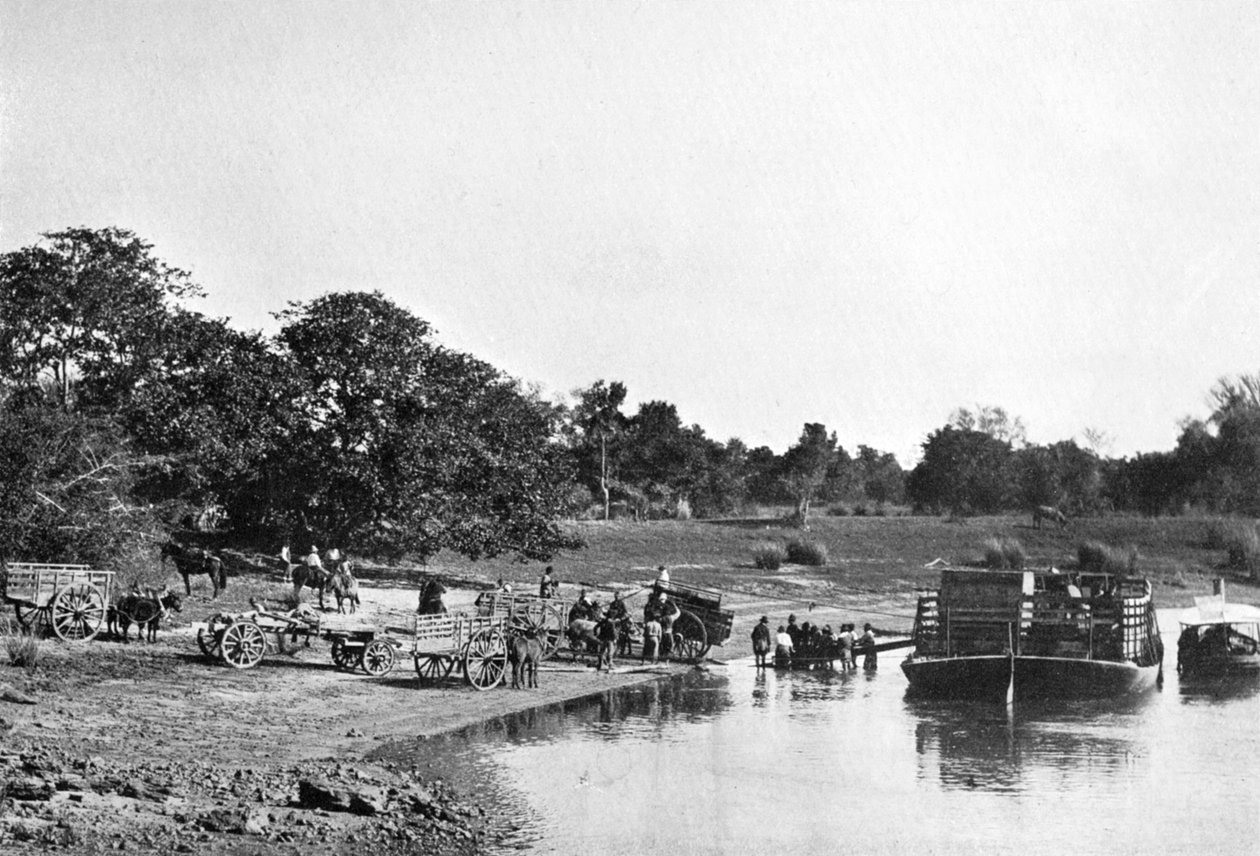 रिवर सीन, रियो कोरिएंटेस, पैराग्वे, 1911 द्वारा अज्ञात