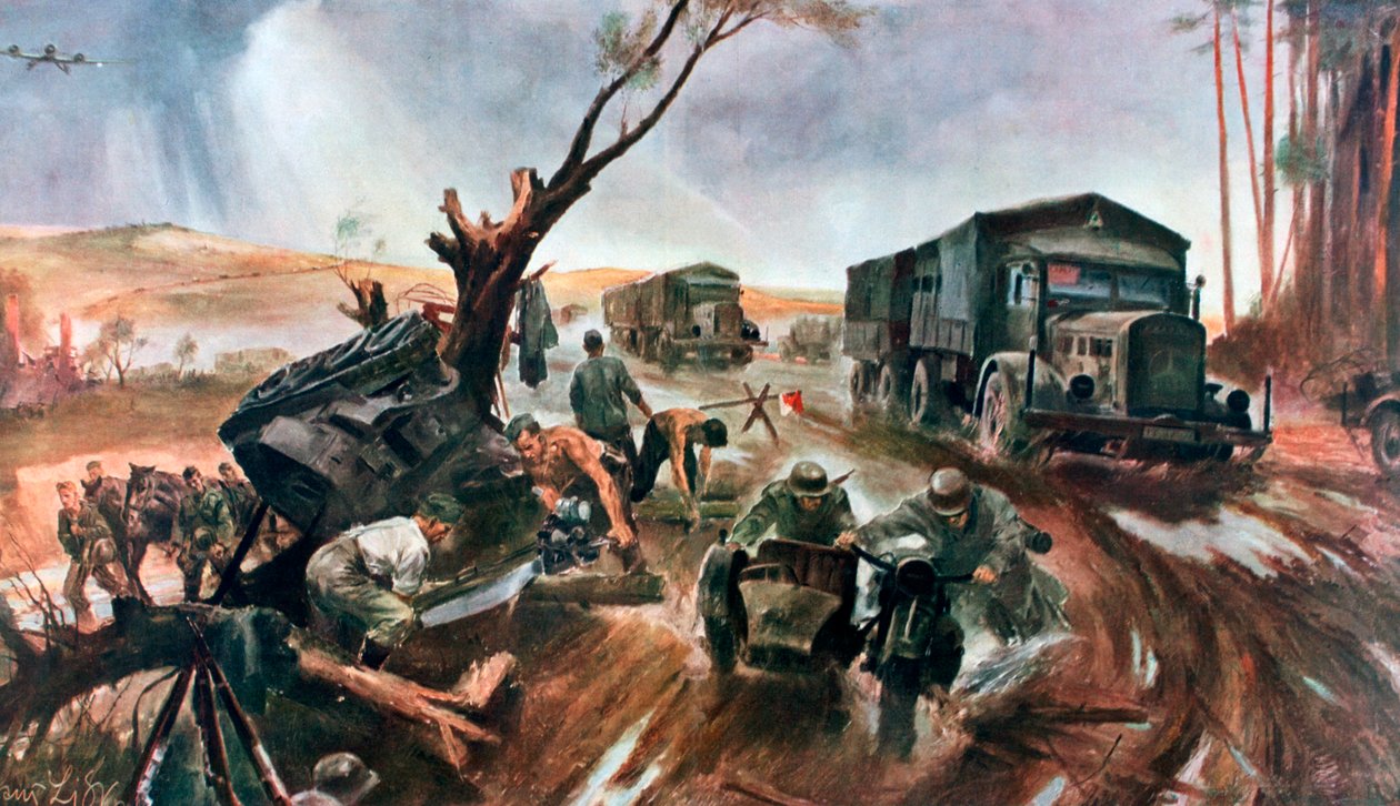 रोड टू द फ्रंट, श्रेष्ठ जर्मन संगठन, 1941 द्वारा अज्ञात