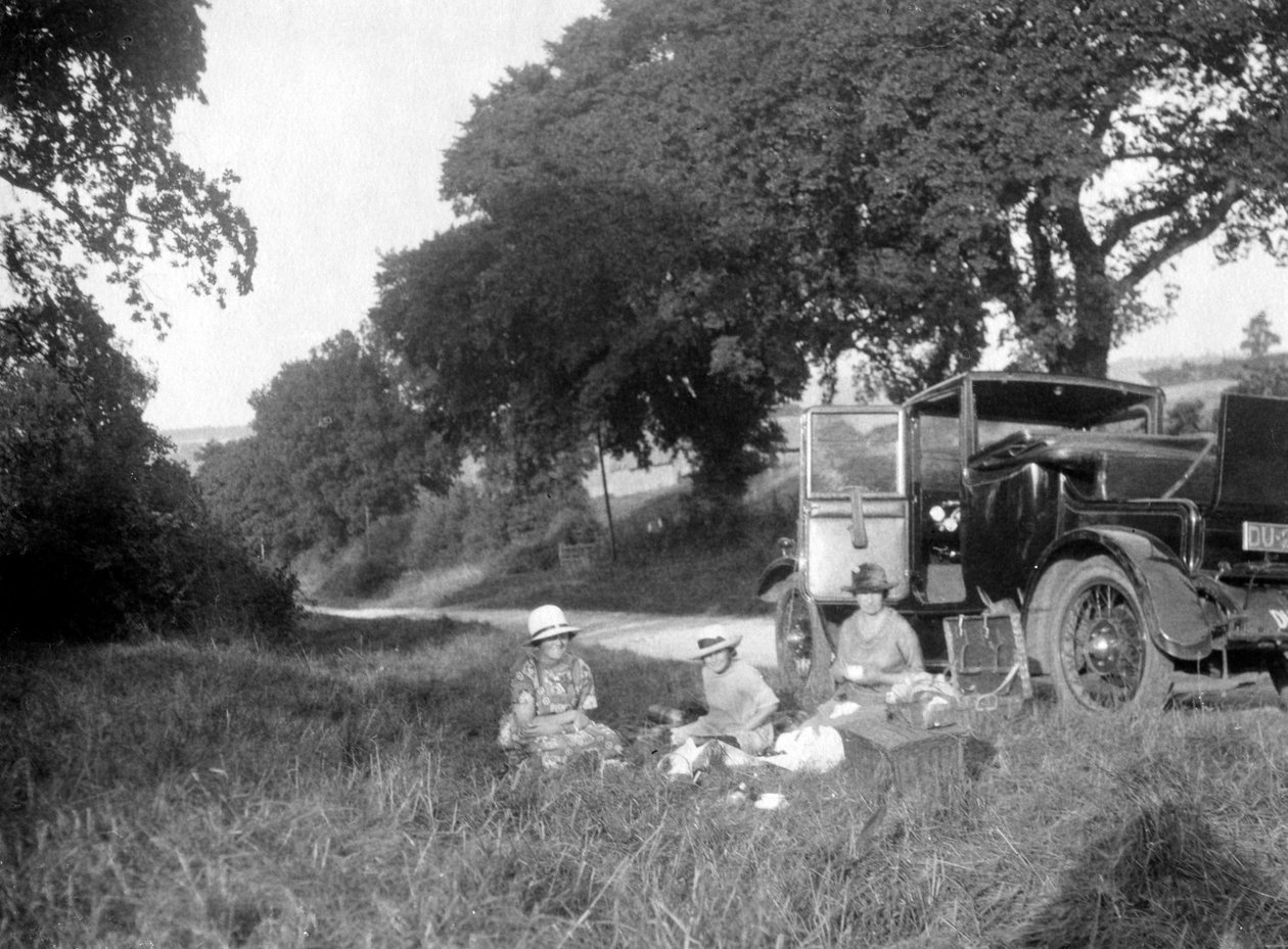 रोडसाइड पिकनिक, c1920s-c1930s द्वारा अज्ञात