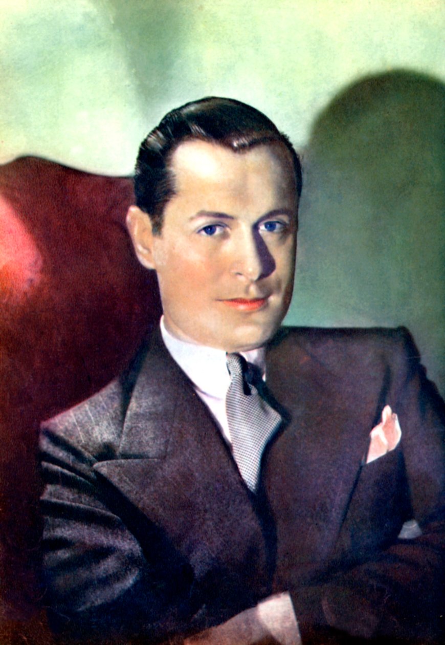 रॉबर्ट मॉन्टगोमरी, अमेरिकी अभिनेता और फिल्म निर्देशक, 1934-1935 द्वारा अज्ञात