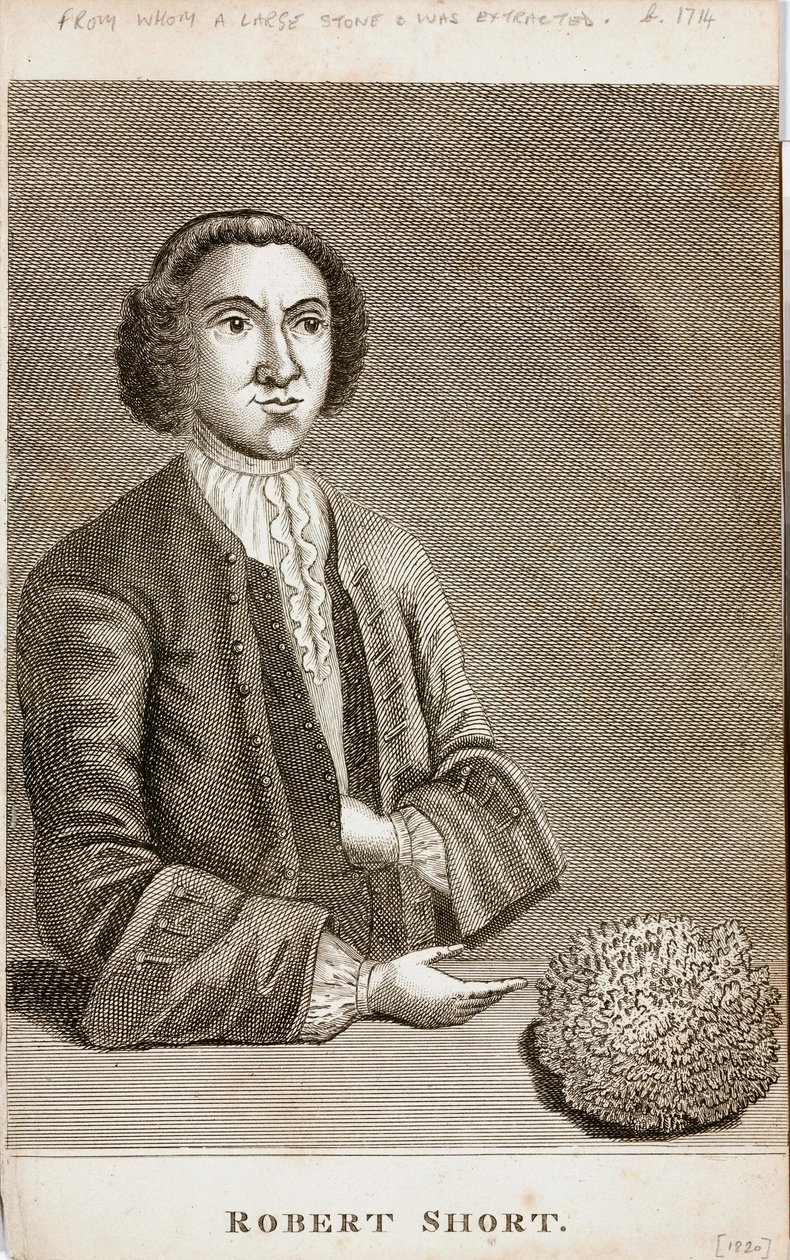 रॉबर्ट शॉर्ट, चिकित्सा जिज्ञासा, c 1750s द्वारा अज्ञात