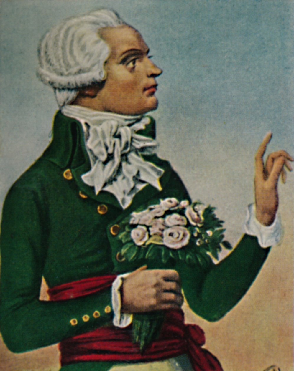 रोबेस्पिएरे 1757-1794, 1934। द्वारा अज्ञात