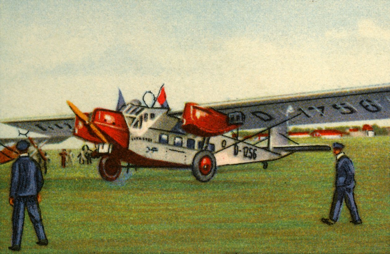 रोहर्बाक रोलैंड विमान, 1920, 1932। द्वारा अज्ञात