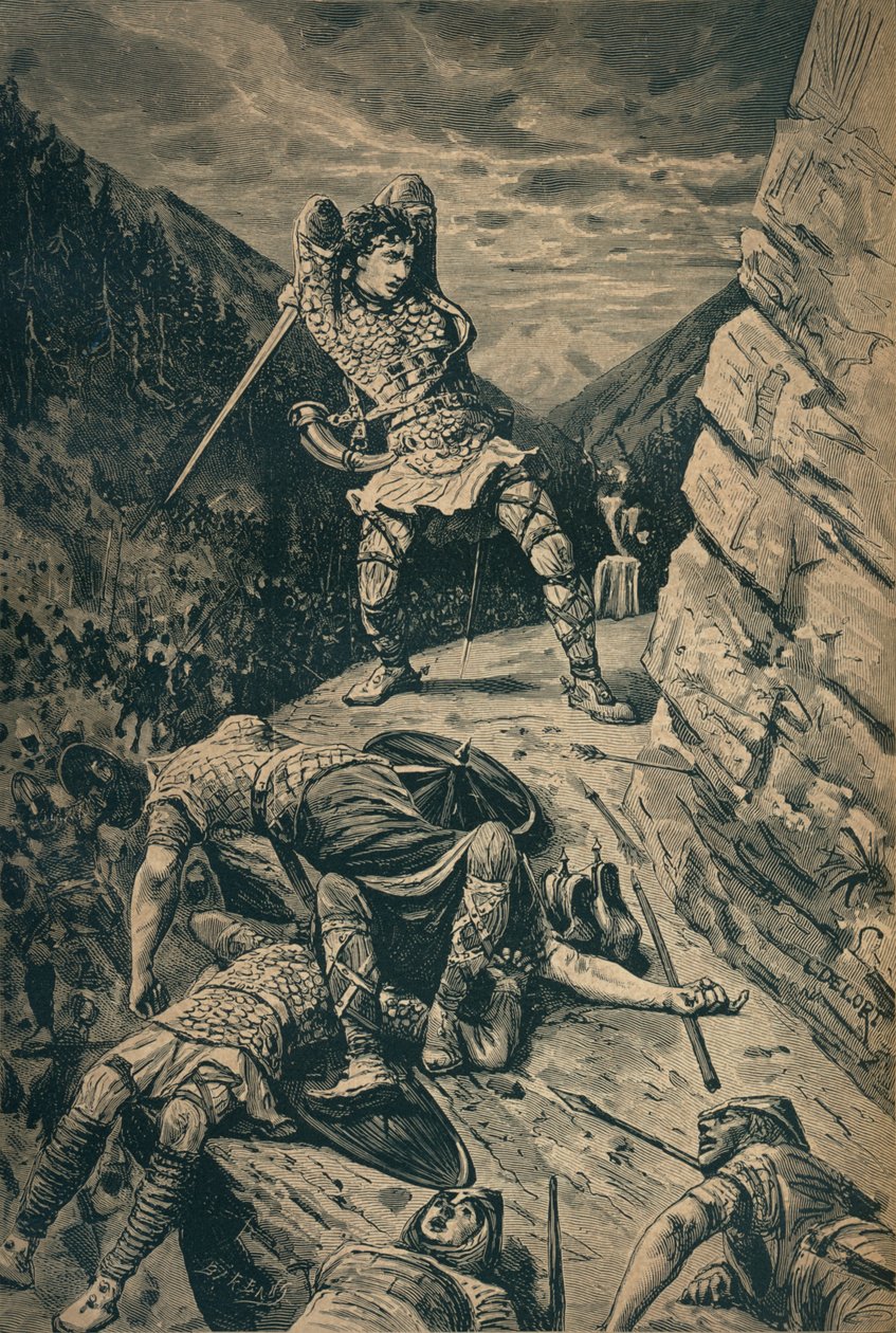 रोलाण्ड, फ्रांस के राष्ट्रीय महाकाव्य के नायक, 1909 द्वारा अज्ञात