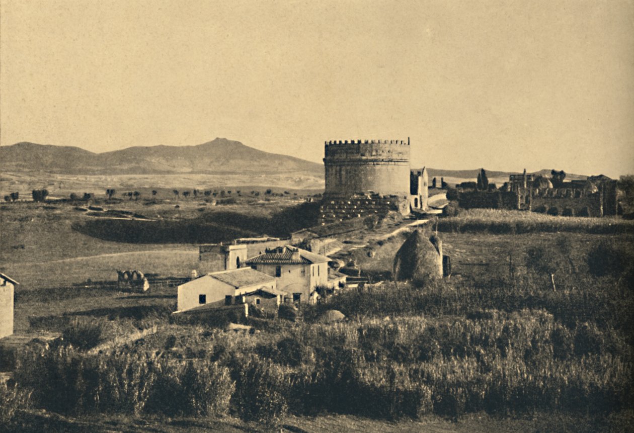 रोमा - अप्पियन वे, 1910 द्वारा अज्ञात
