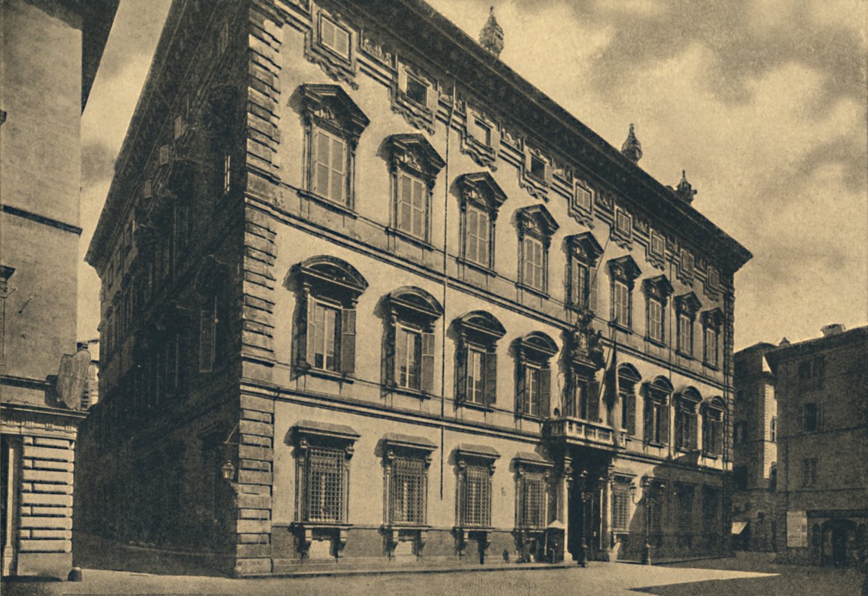 रोमा - सीनेट का महल, 1910 द्वारा अज्ञात