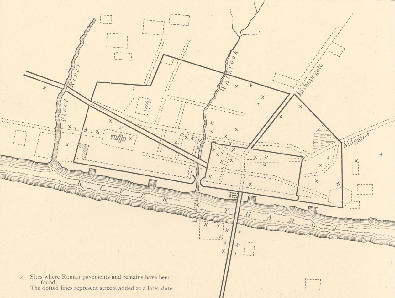 रोमन लंदन, 1908 द्वारा अज्ञात